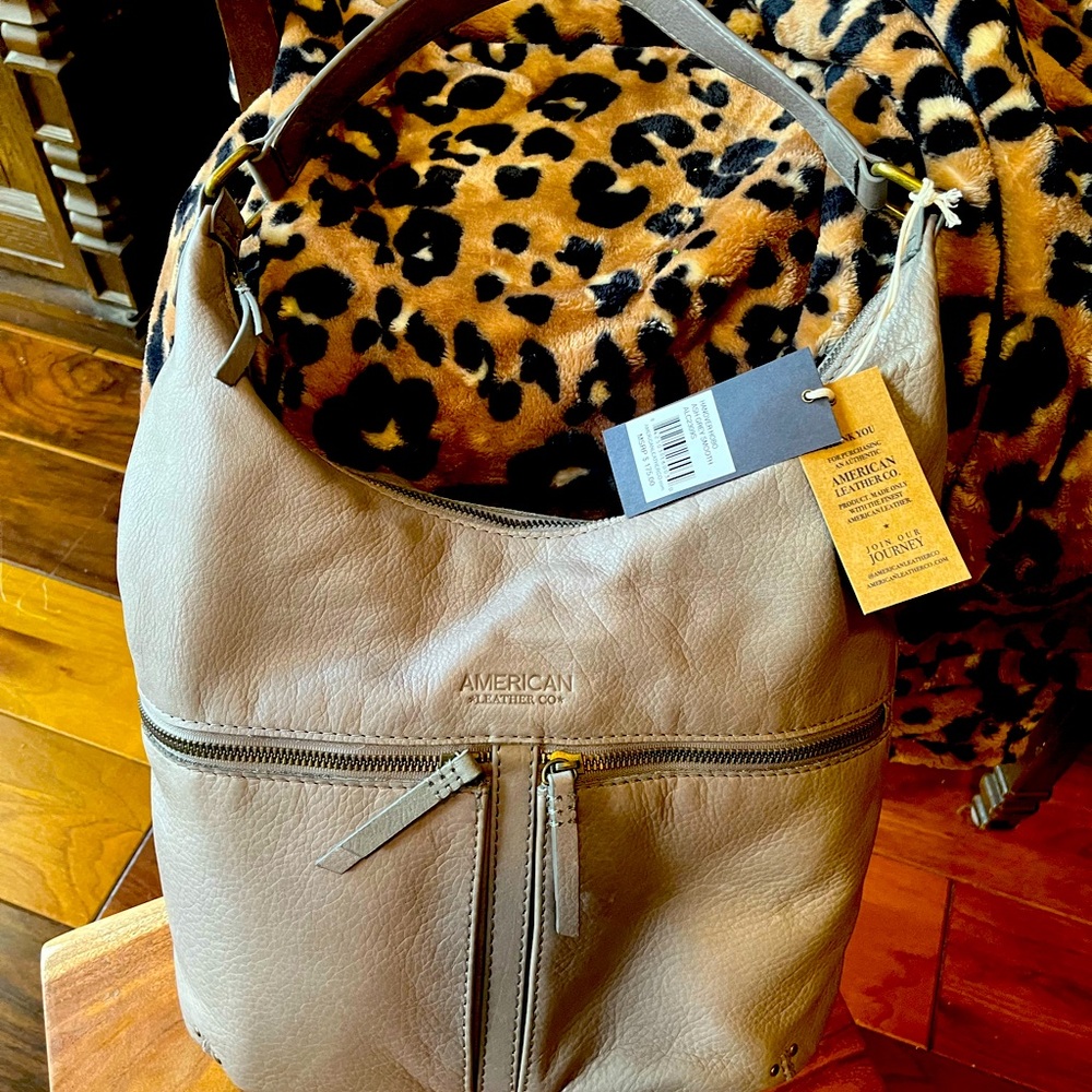 American leather bag new with tags